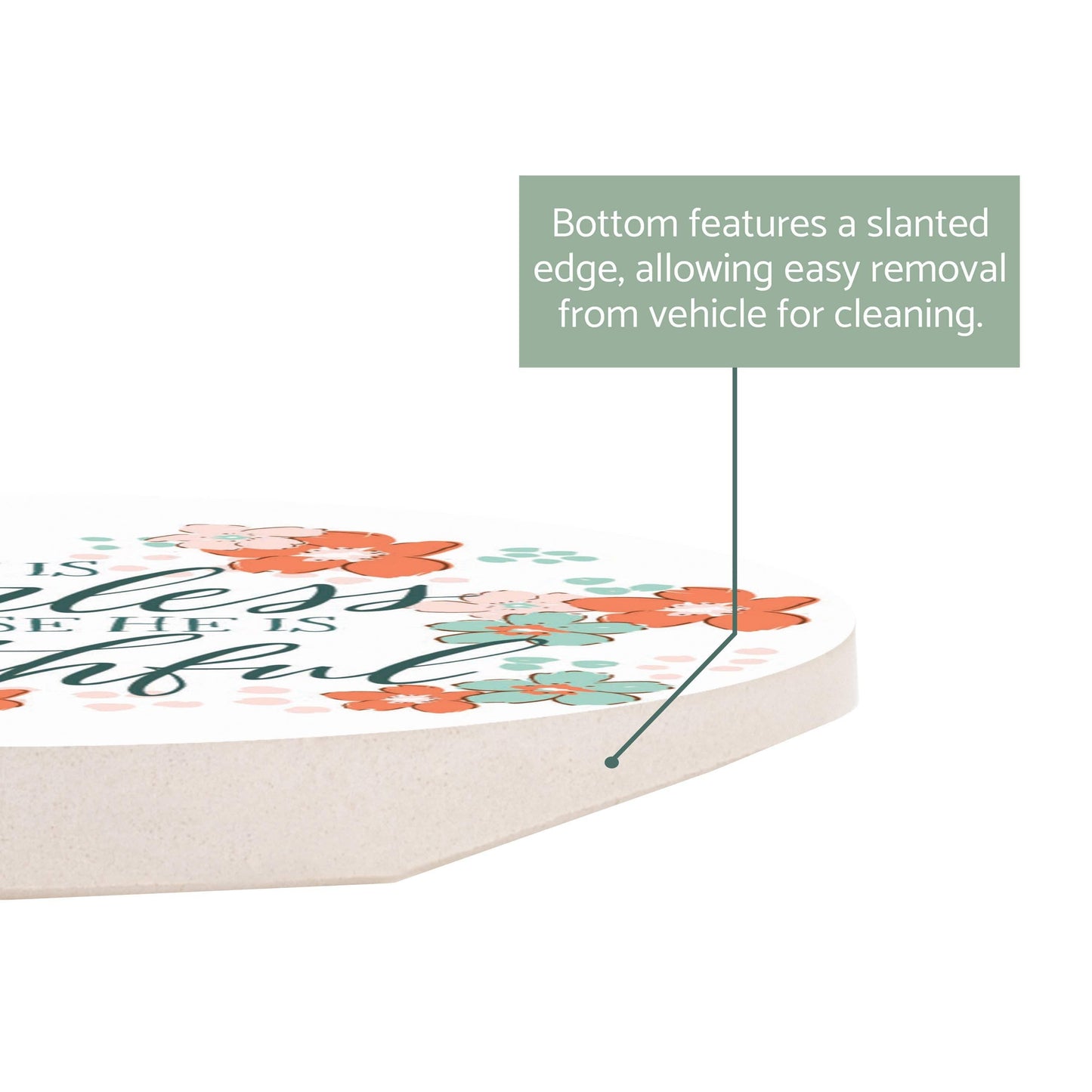 Car Coasters, Spring Decor, Scripture Gift Ideas - The Speckled Dove