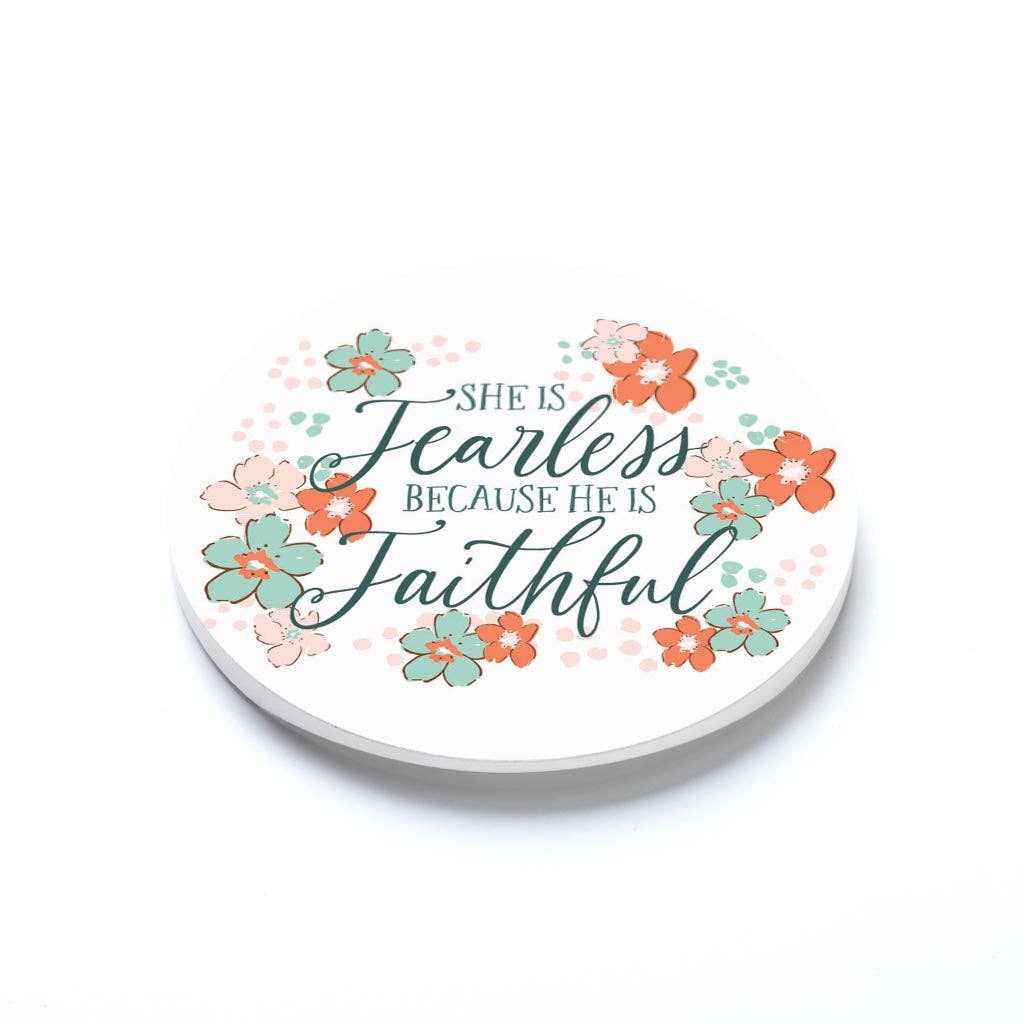 Car Coasters, Spring Decor, Scripture Gift Ideas - The Speckled Dove