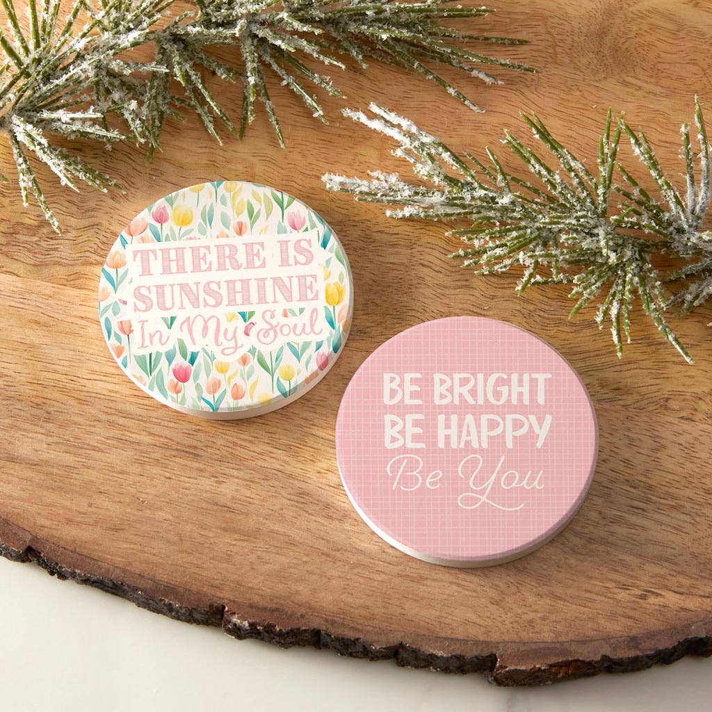 Car Coasters, Spring Gifts, Gift Ideas - The Speckled Dove