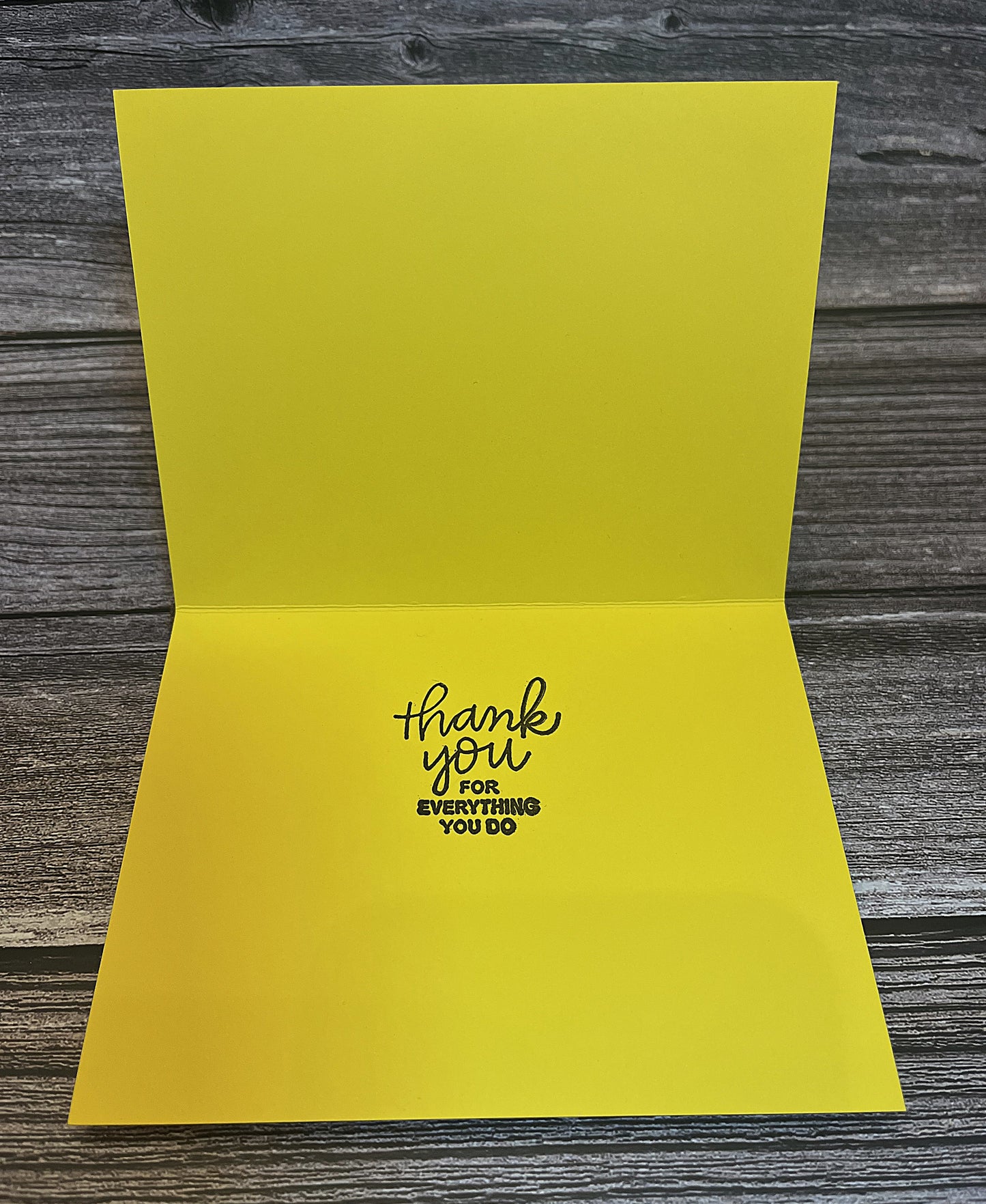 Floral Thank You Card – “Thank You for Everything You Do” - The Speckled Dove