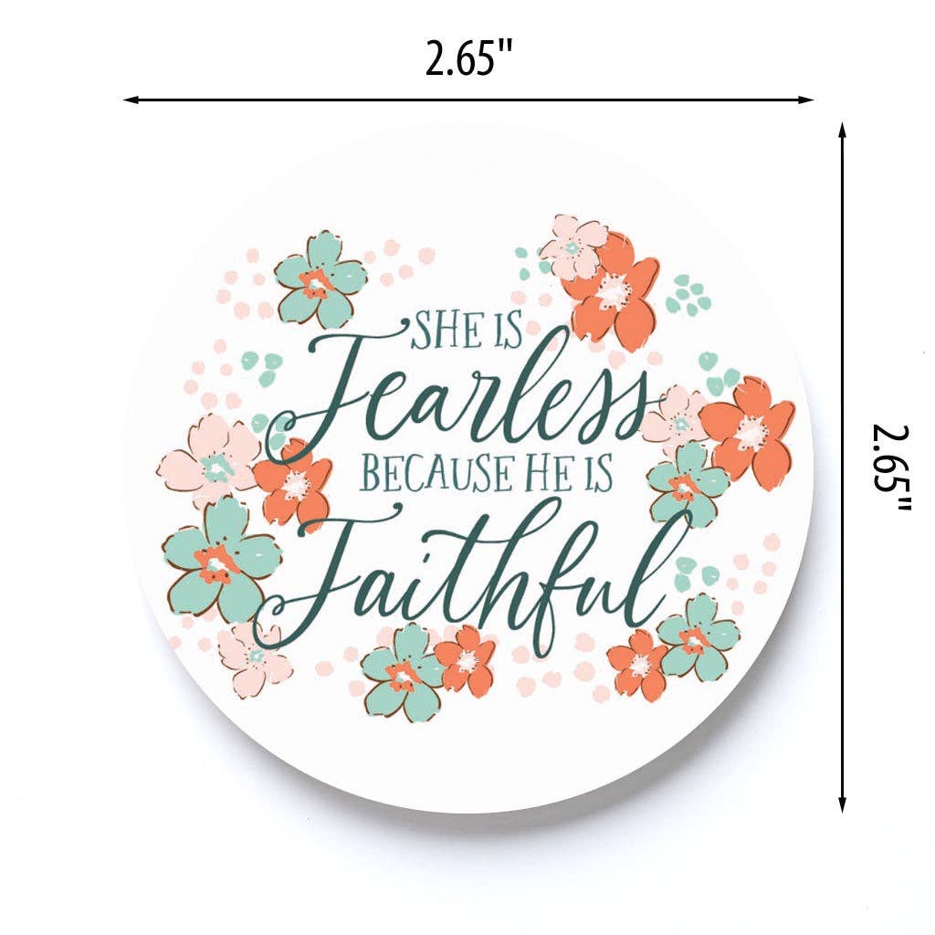 Car Coasters, Spring Decor, Scripture Gift Ideas - The Speckled Dove
