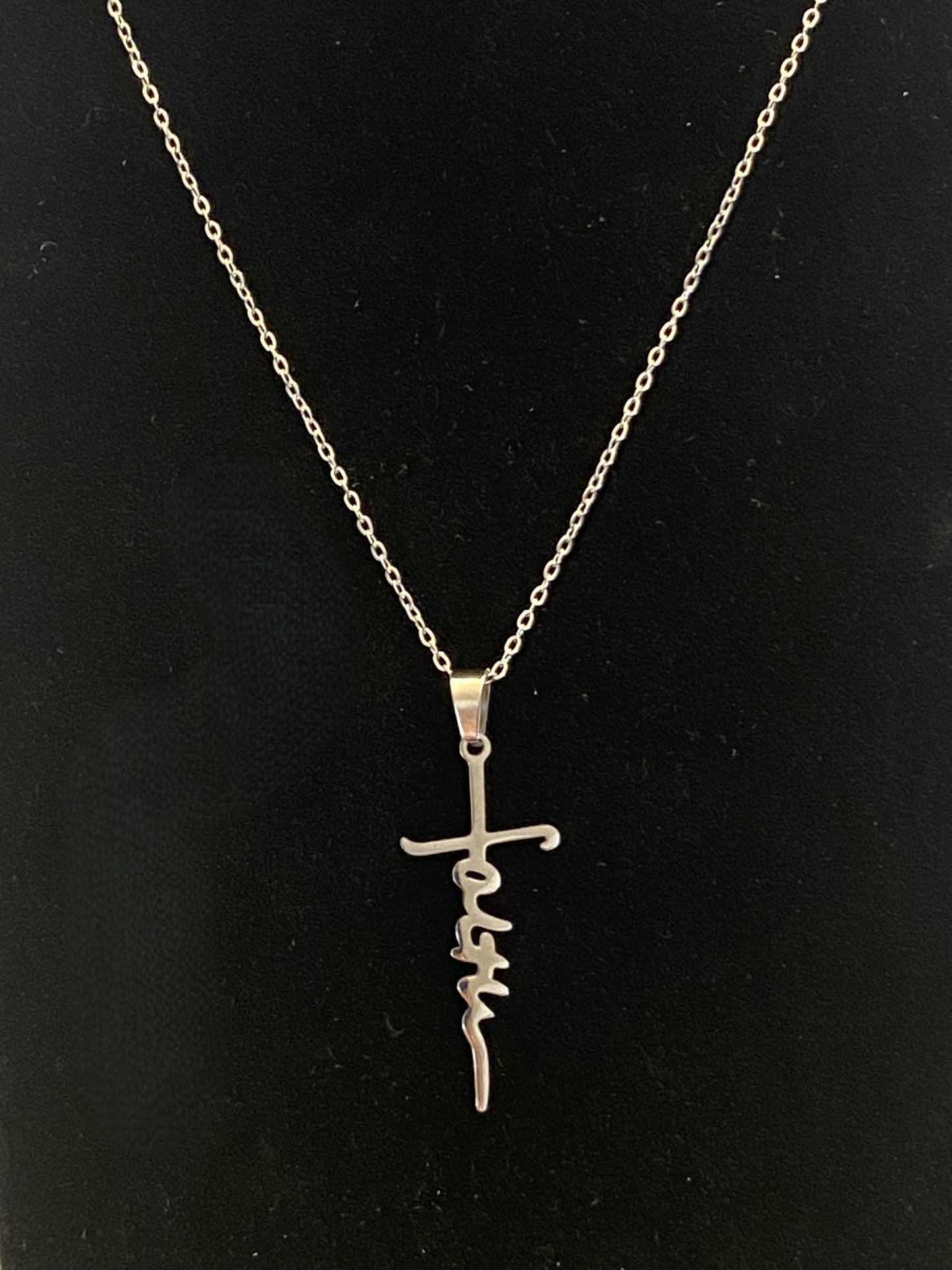 Faith Necklace - The Speckled Dove