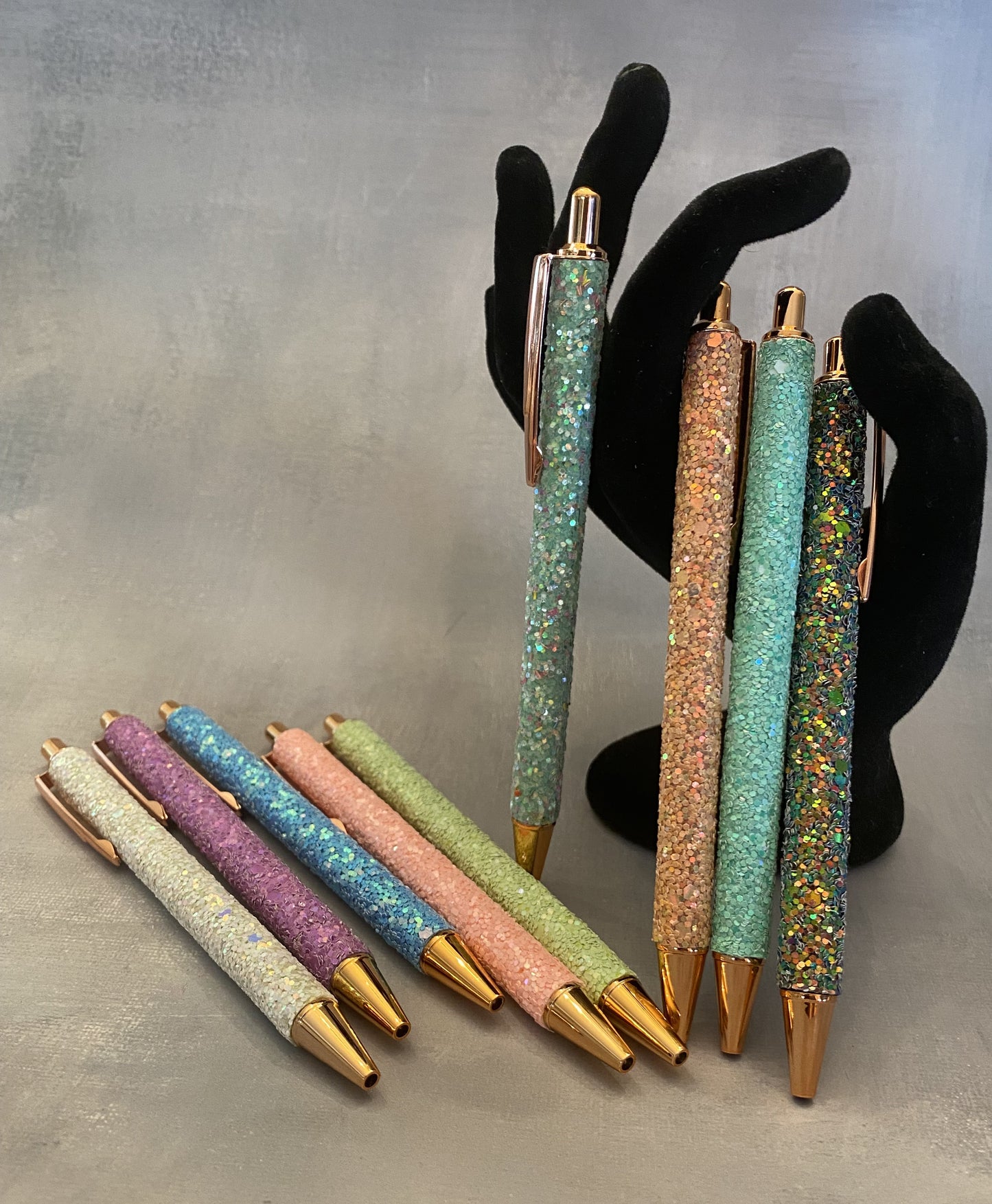 Rose Gold Glitter Ink Pen - The Speckled Dove