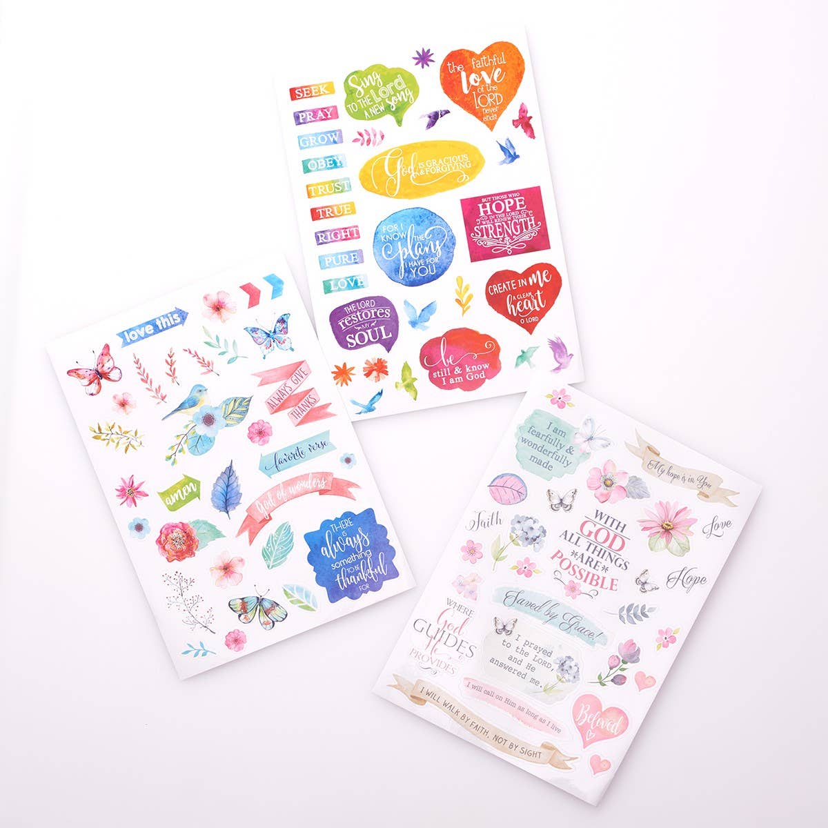 Stickers for Bible Journaling - The Speckled Dove