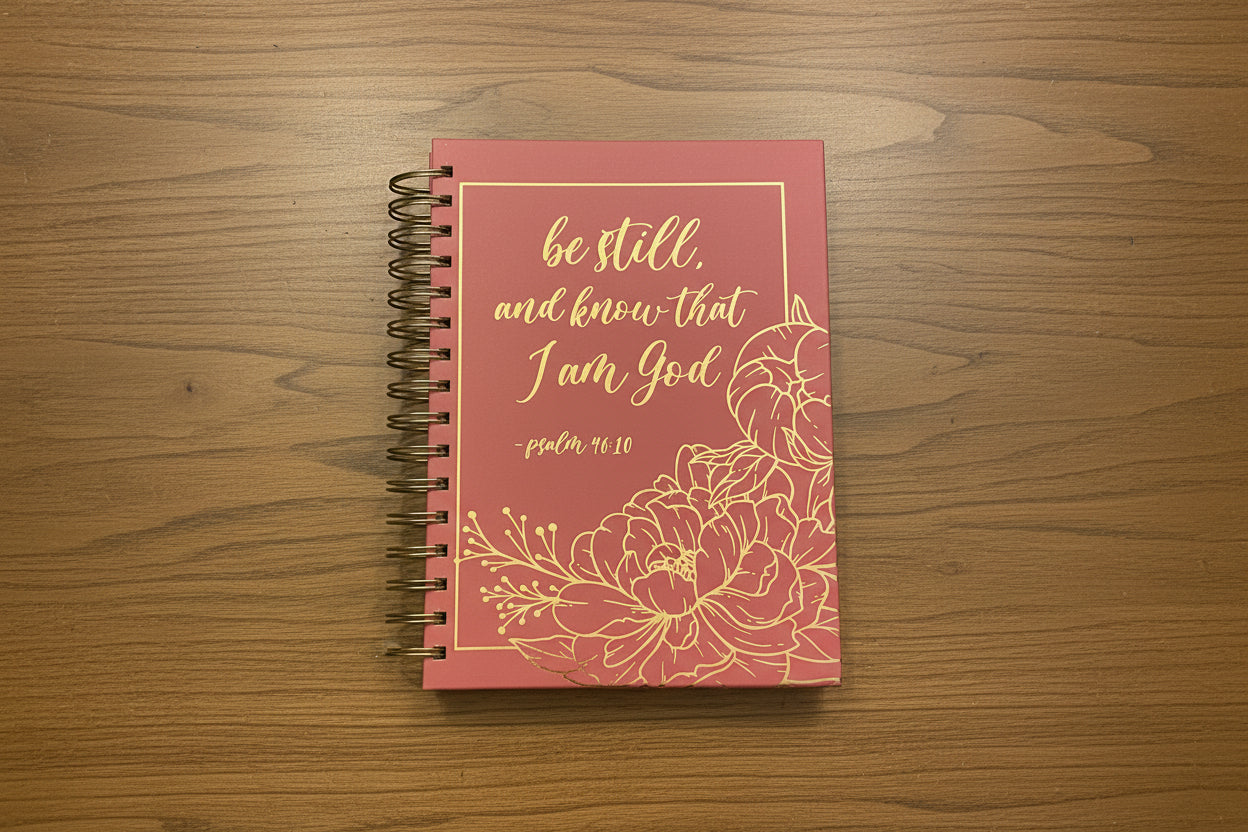 Be Still and Know That I Am God Journal - The Speckled Dove