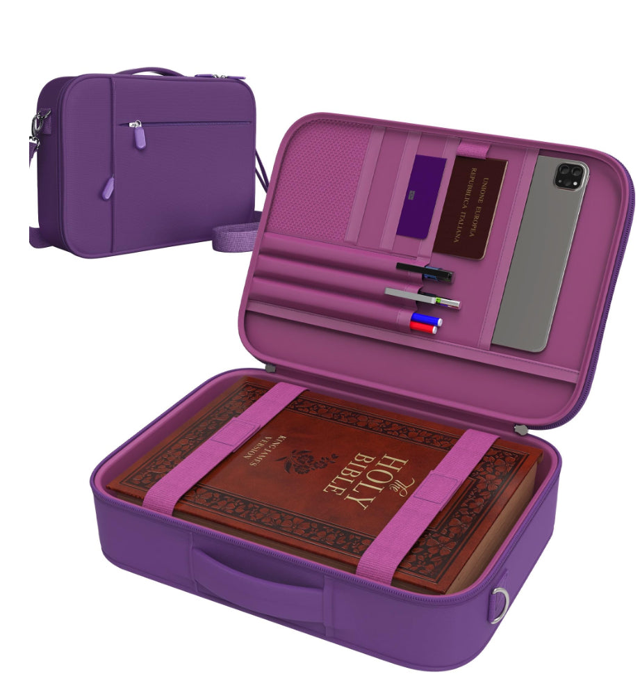Purple Bible Case