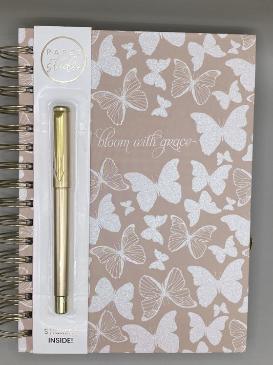 Bloom with Grace Butterfly Journal - The Speckled Dove