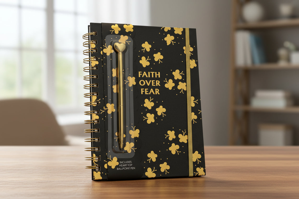 Faith over Fear Journal - The Speckled Dove