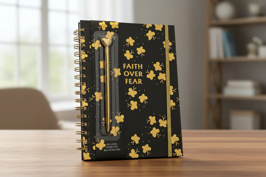 Faith over Fear Journal - The Speckled Dove