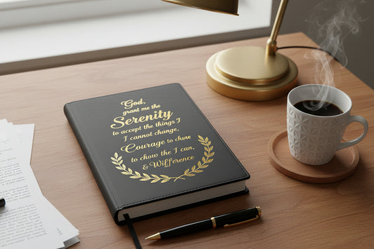 God Grant Me the Serenity Journal - The Speckled Dove