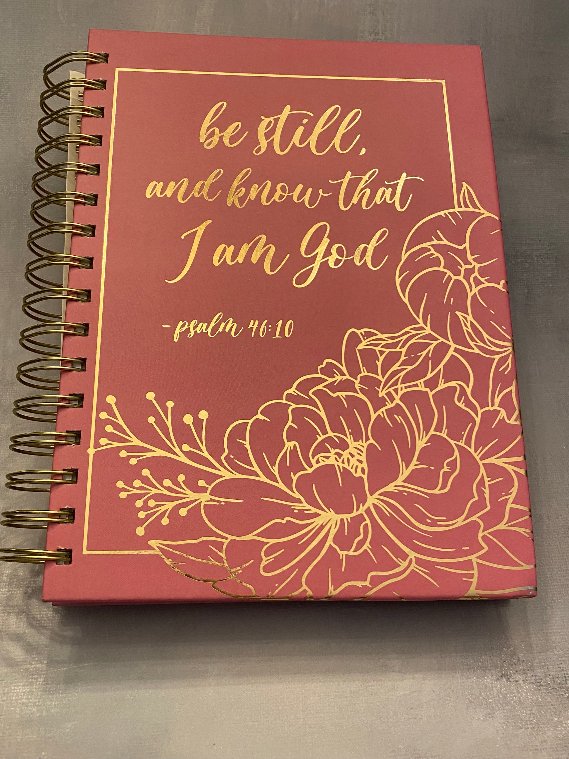 Be Still and Know That I Am God Journal - The Speckled Dove