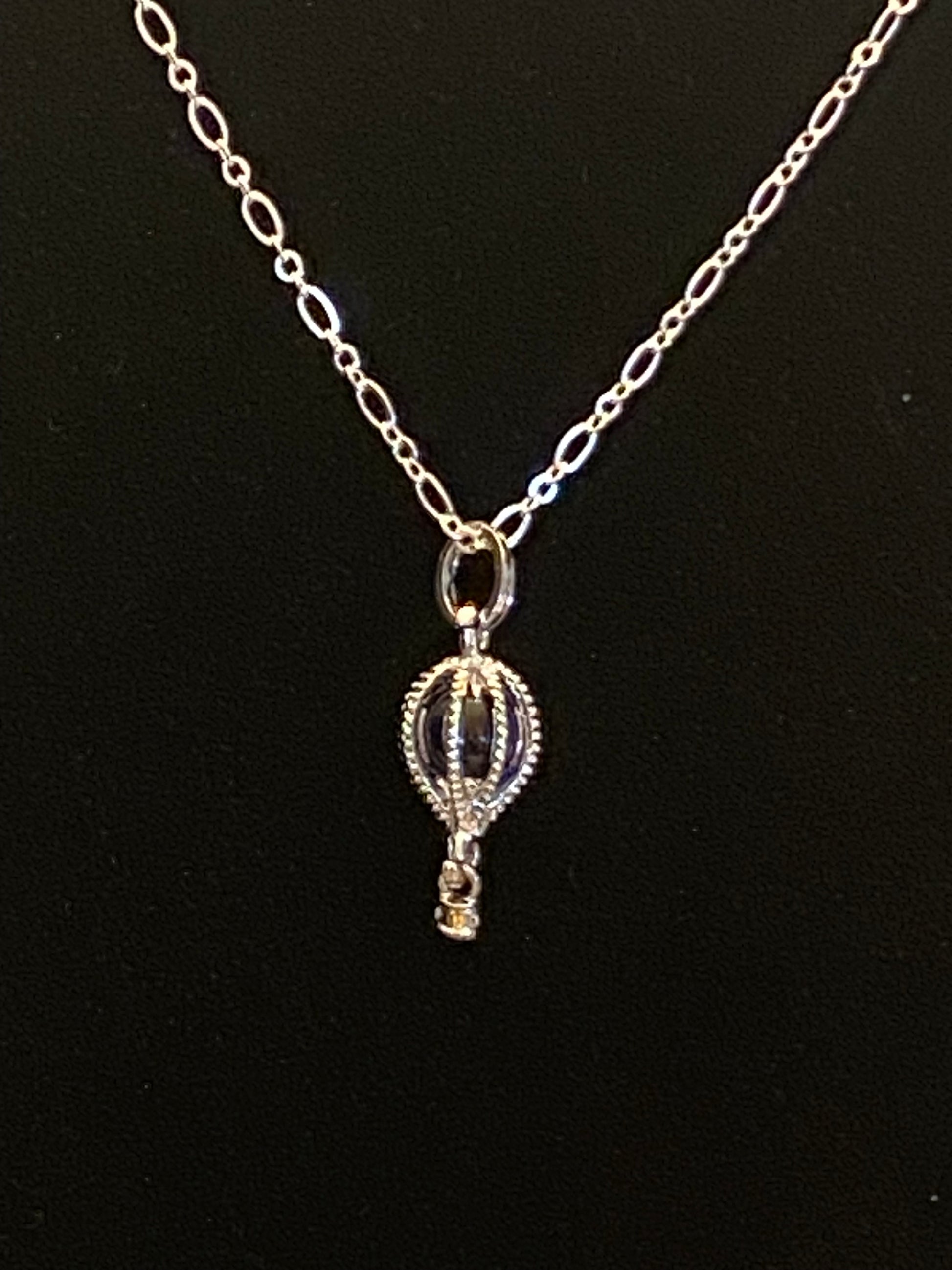 "Addison" Hot Air Balloon Necklace - The Speckled Dove