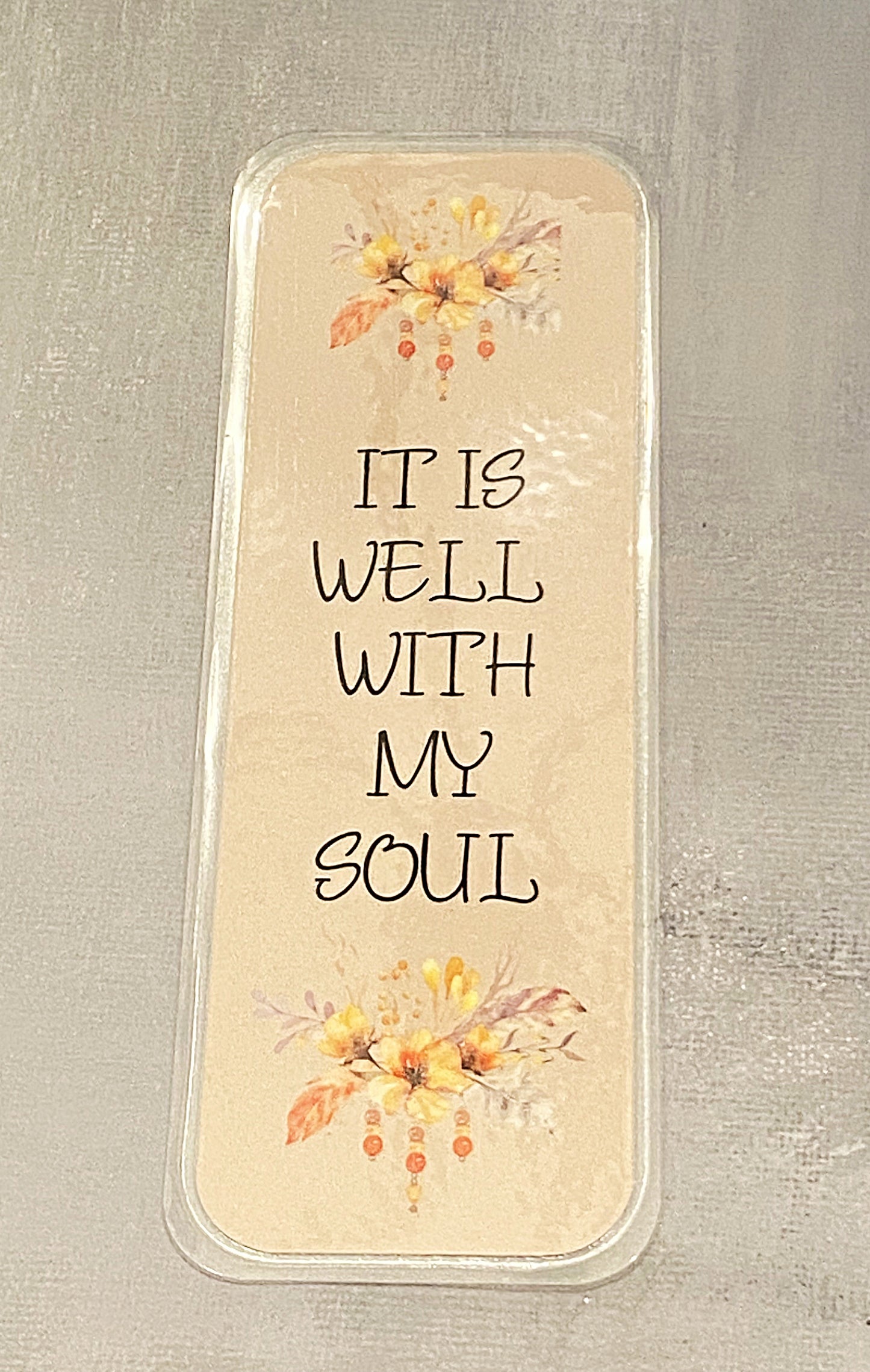 It is well with my Soul Bookmark - The Speckled Dove
