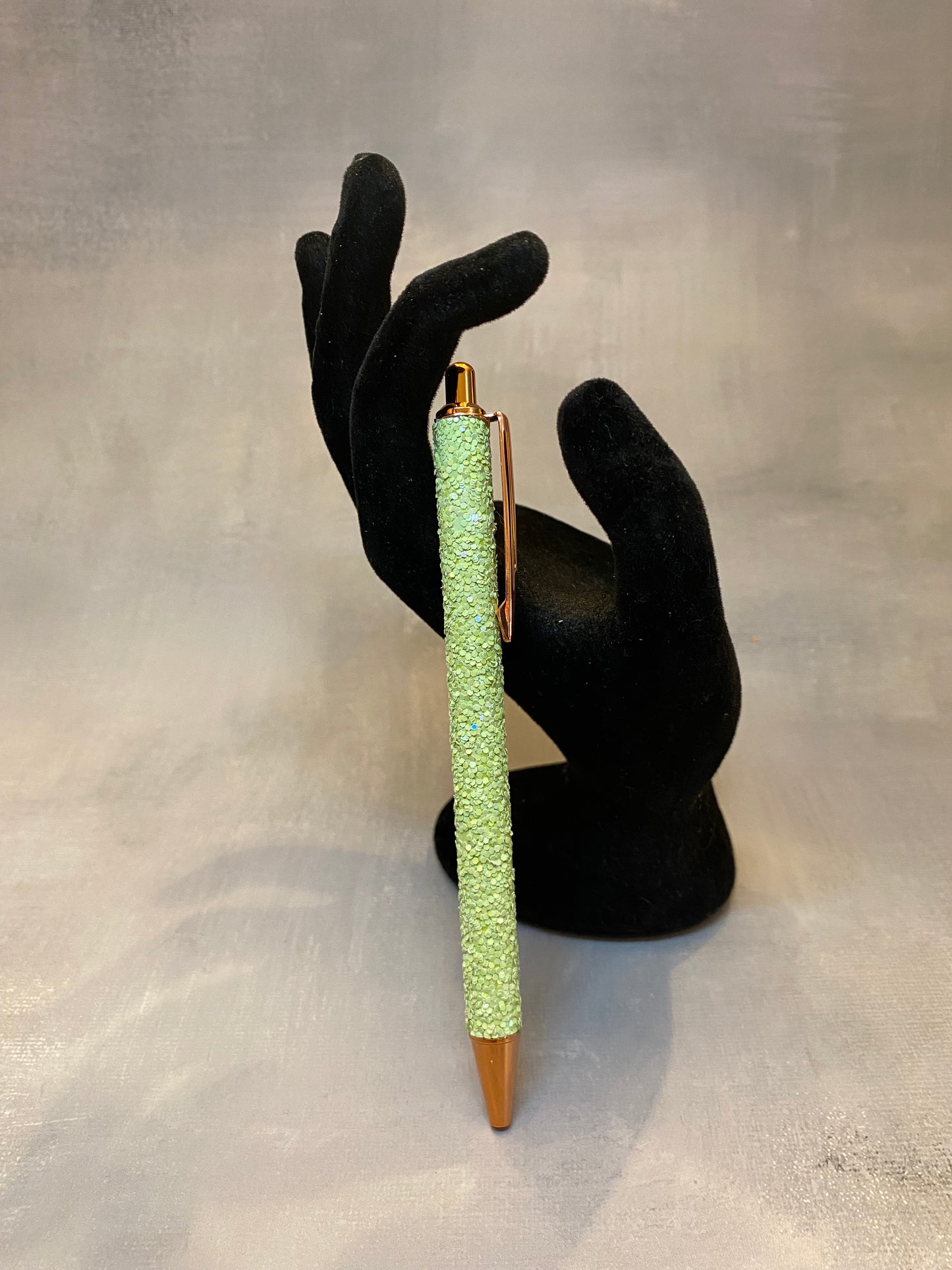 Rose Gold Glitter Ink Pen 