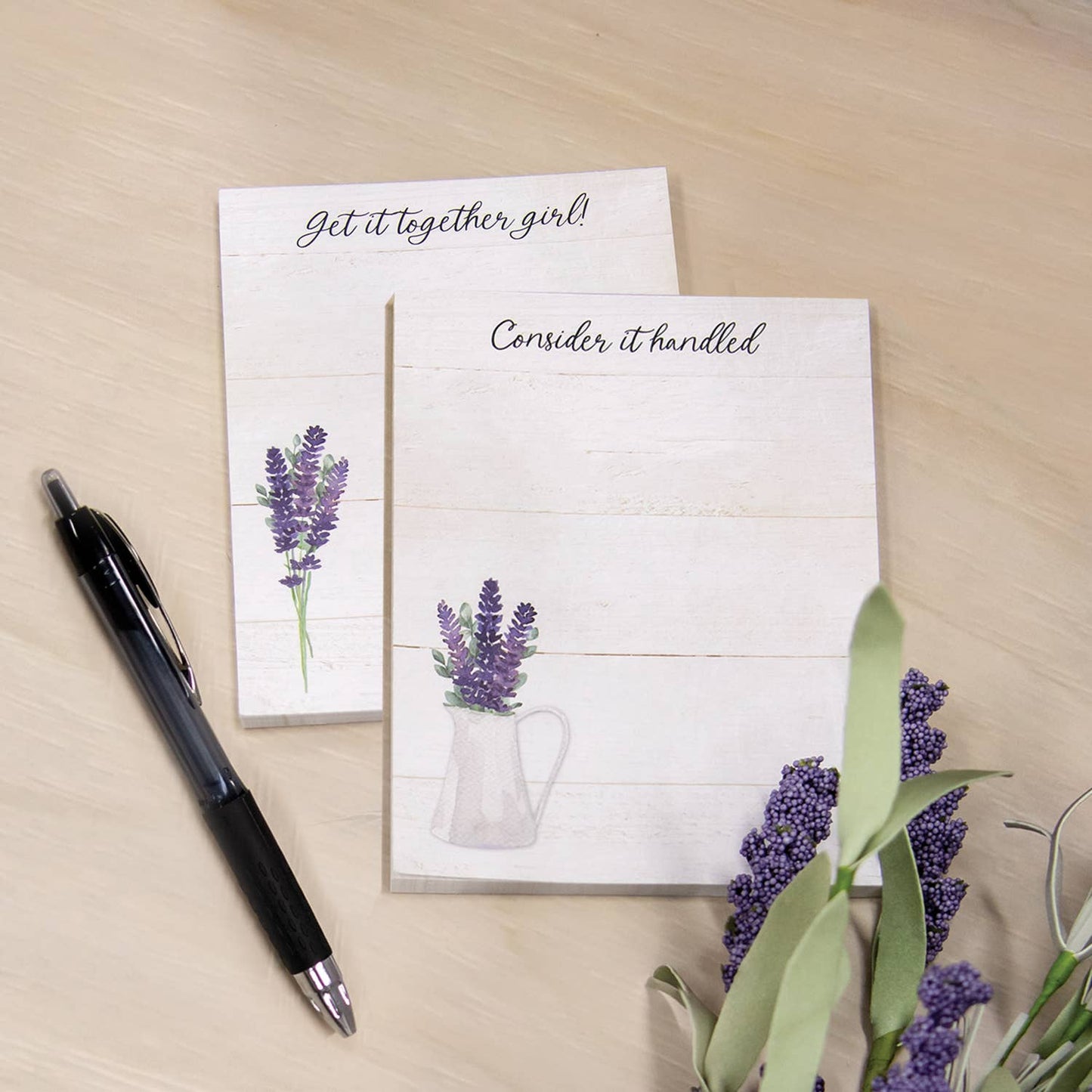 Consider It Handled Notepad 