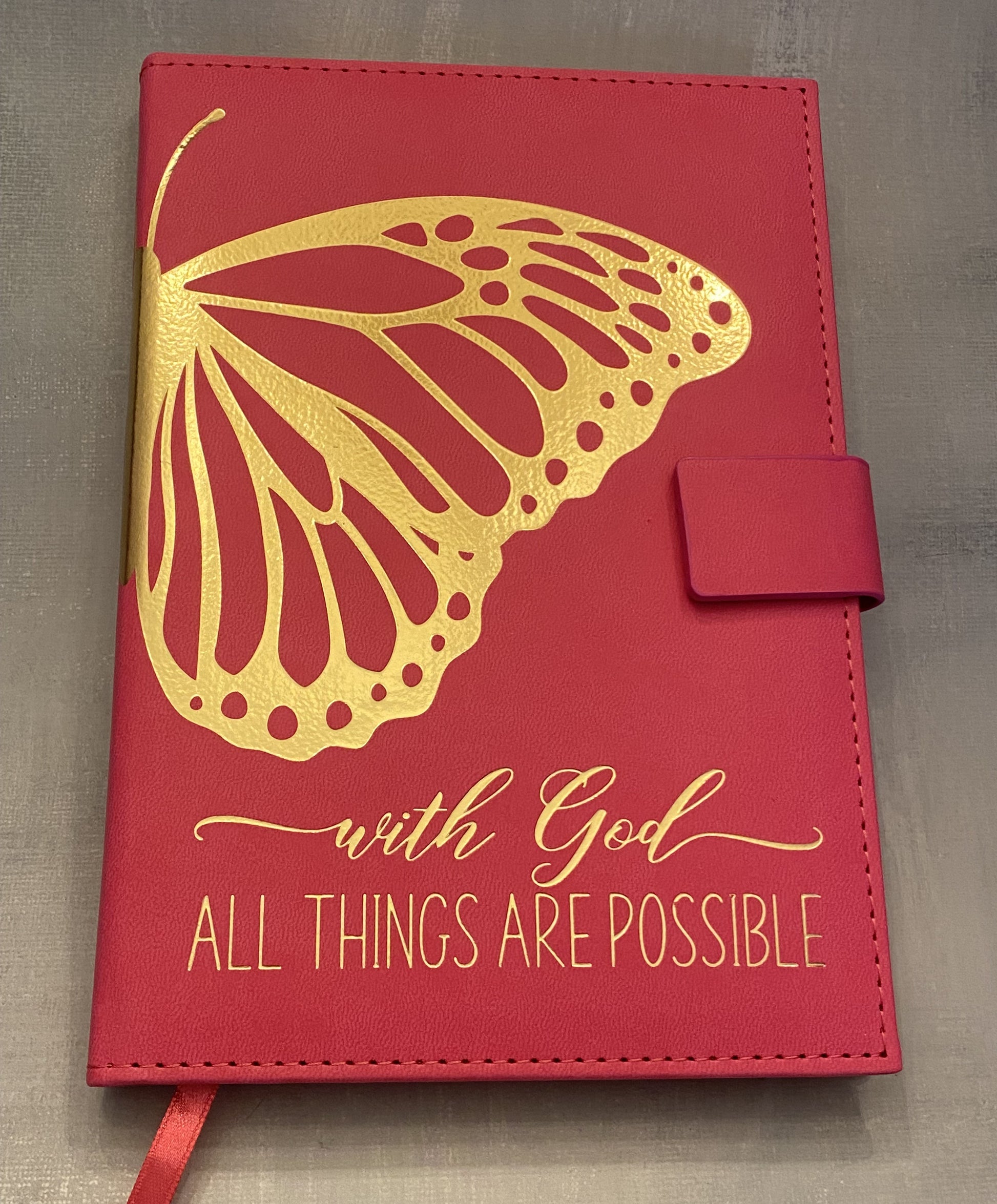 With God All Things Are Possible Journal - The Speckled Dove