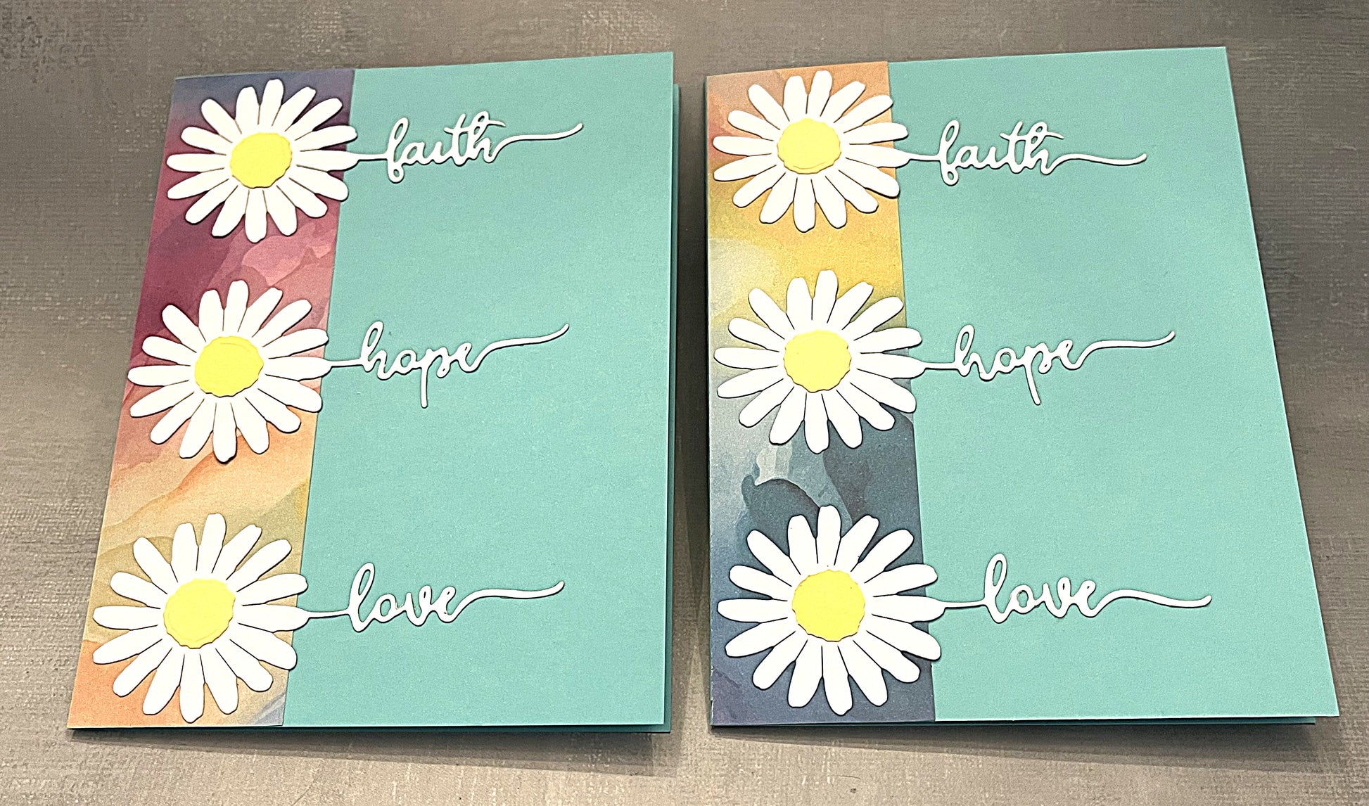 Faith, Hope, Love Note Cards - 2 pack - The Speckled Dove