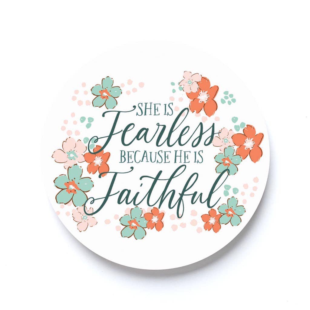Car Coasters, Spring Decor, Scripture Gift Ideas - The Speckled Dove