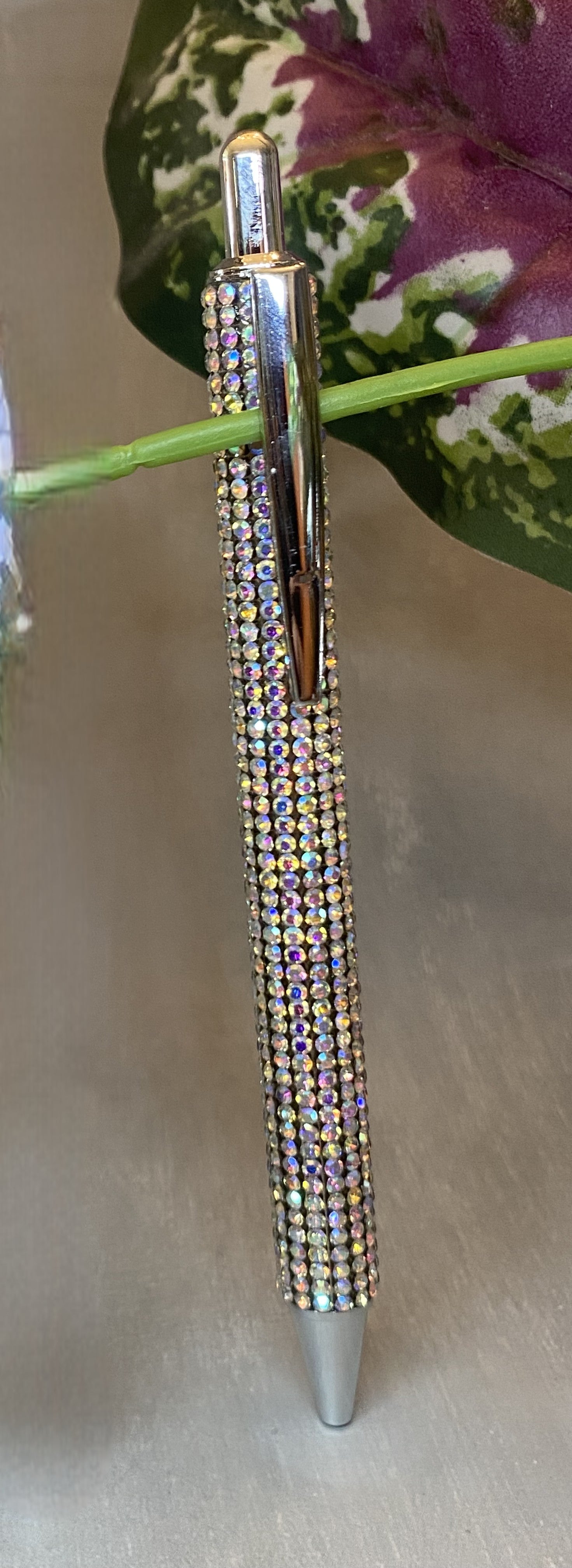 Crystal AB Rhinestone Pen - The Speckled Dove