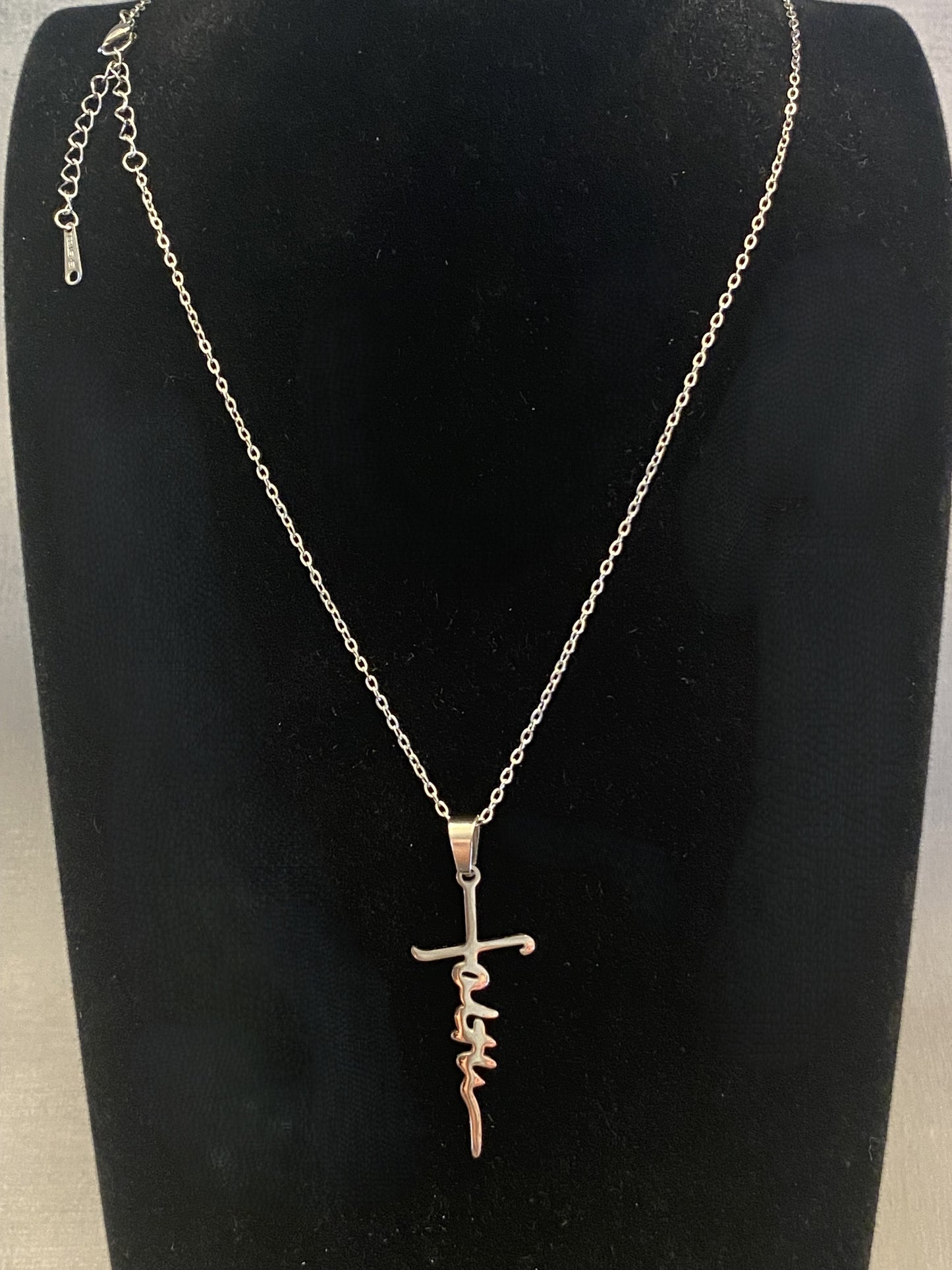 Faith Necklace - The Speckled Dove