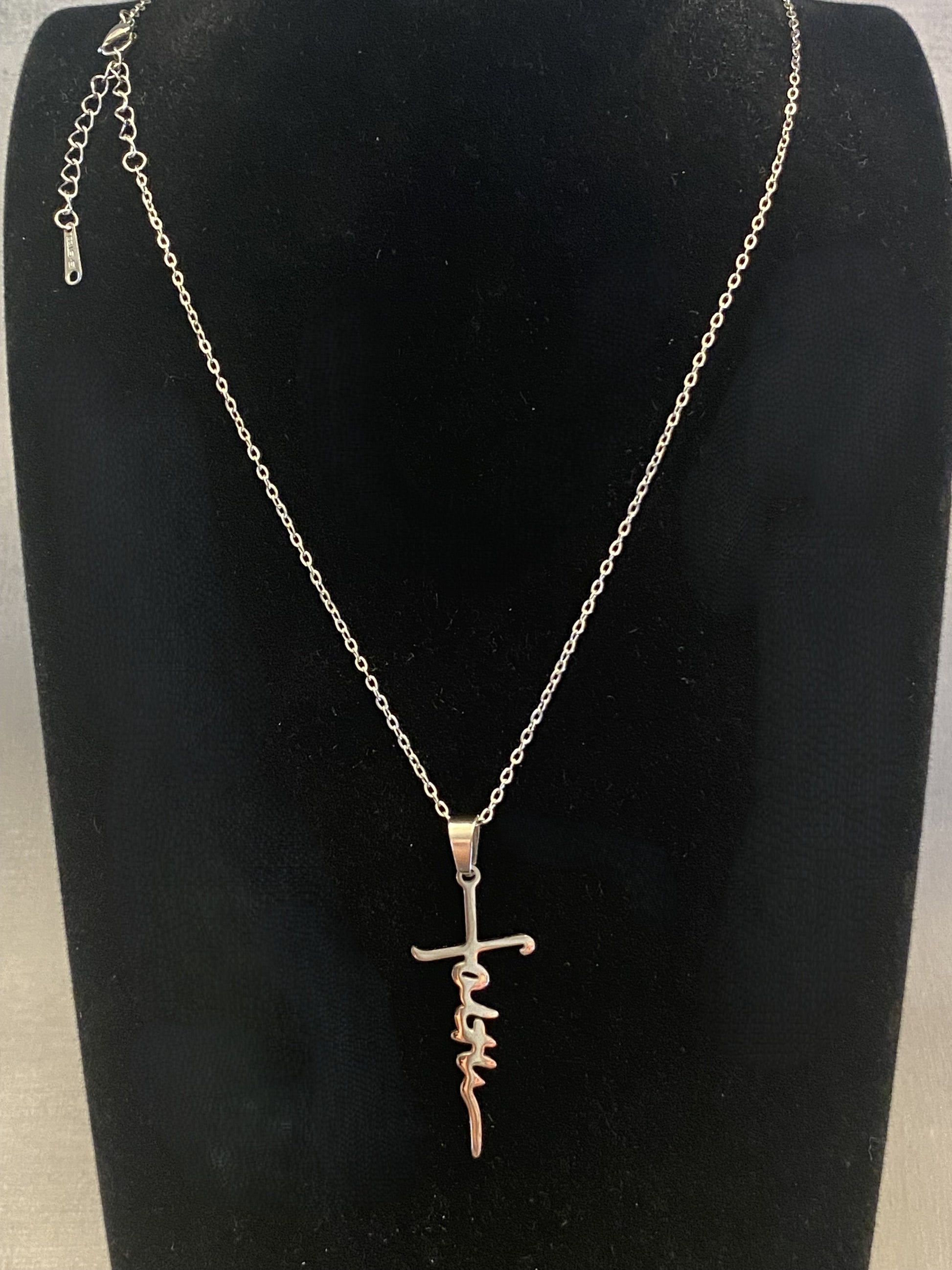 Faith Necklace - The Speckled Dove