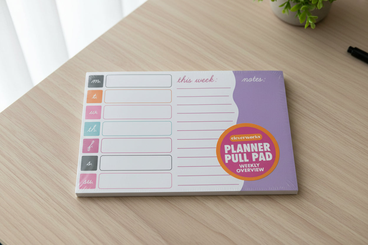 Weekly Planner Pull Pad 